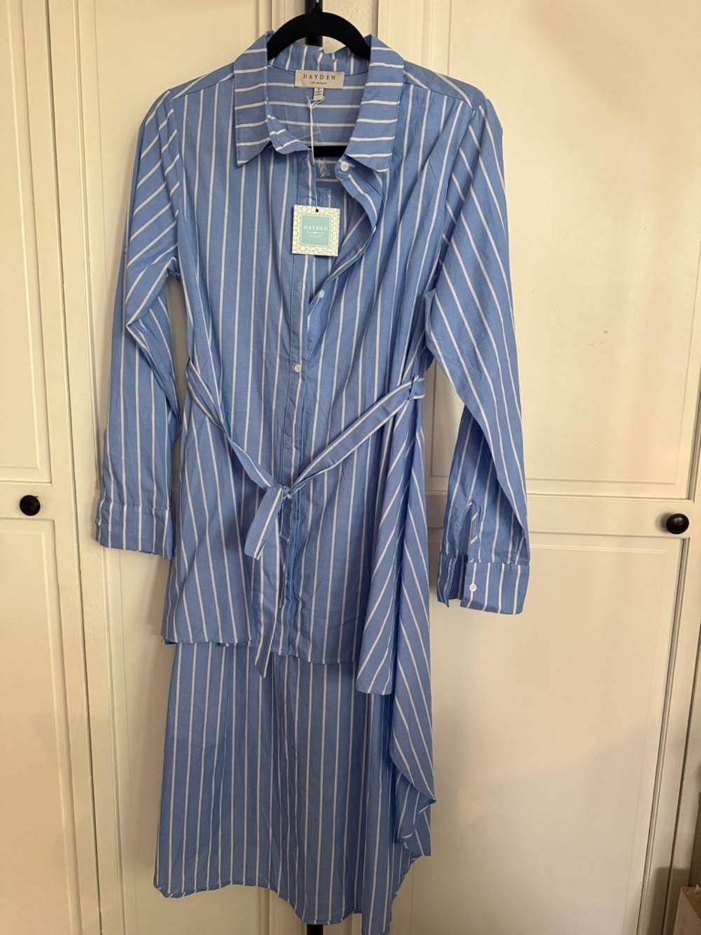 Hayden HiLo Shirt Dress